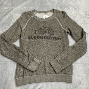 American Colors By Alex Lehr Sweatshirt Small Womens USA Recycled Cotton Terry